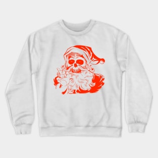 Skeleclaus (red) Crewneck Sweatshirt